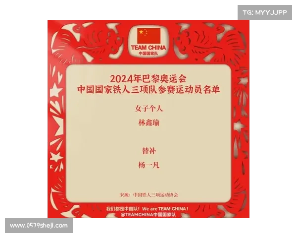 中国铁人三项队公布奥运名单 多名新秀入选备战东京 中国铁人三项队公布奥运名单 多名新秀入选备战东京